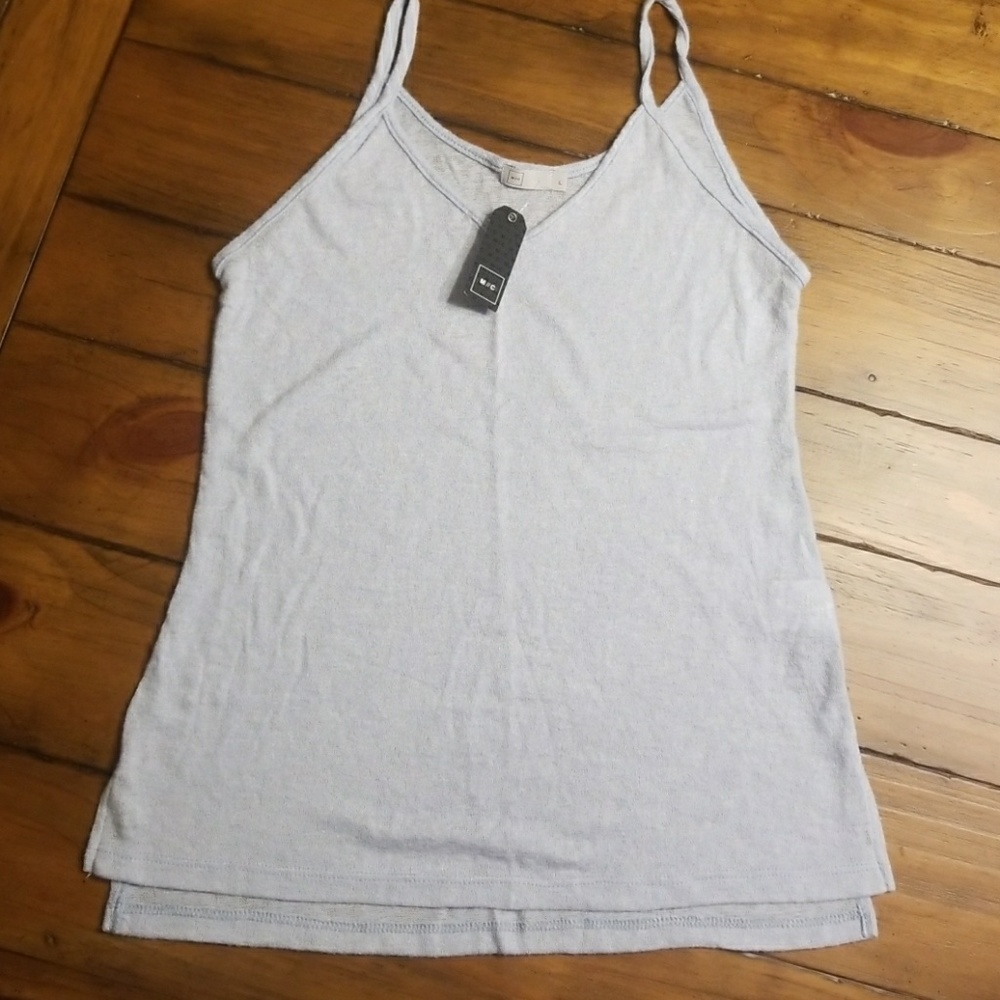 Baby Blue Knitted Tank Top